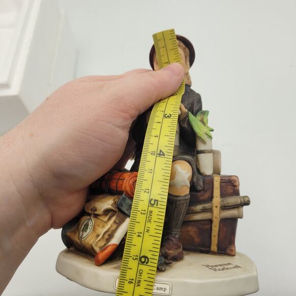 Dave Grossman 1979 Back from Camp Norman Rockwell Collectible Figurine - Picture 7 of 8